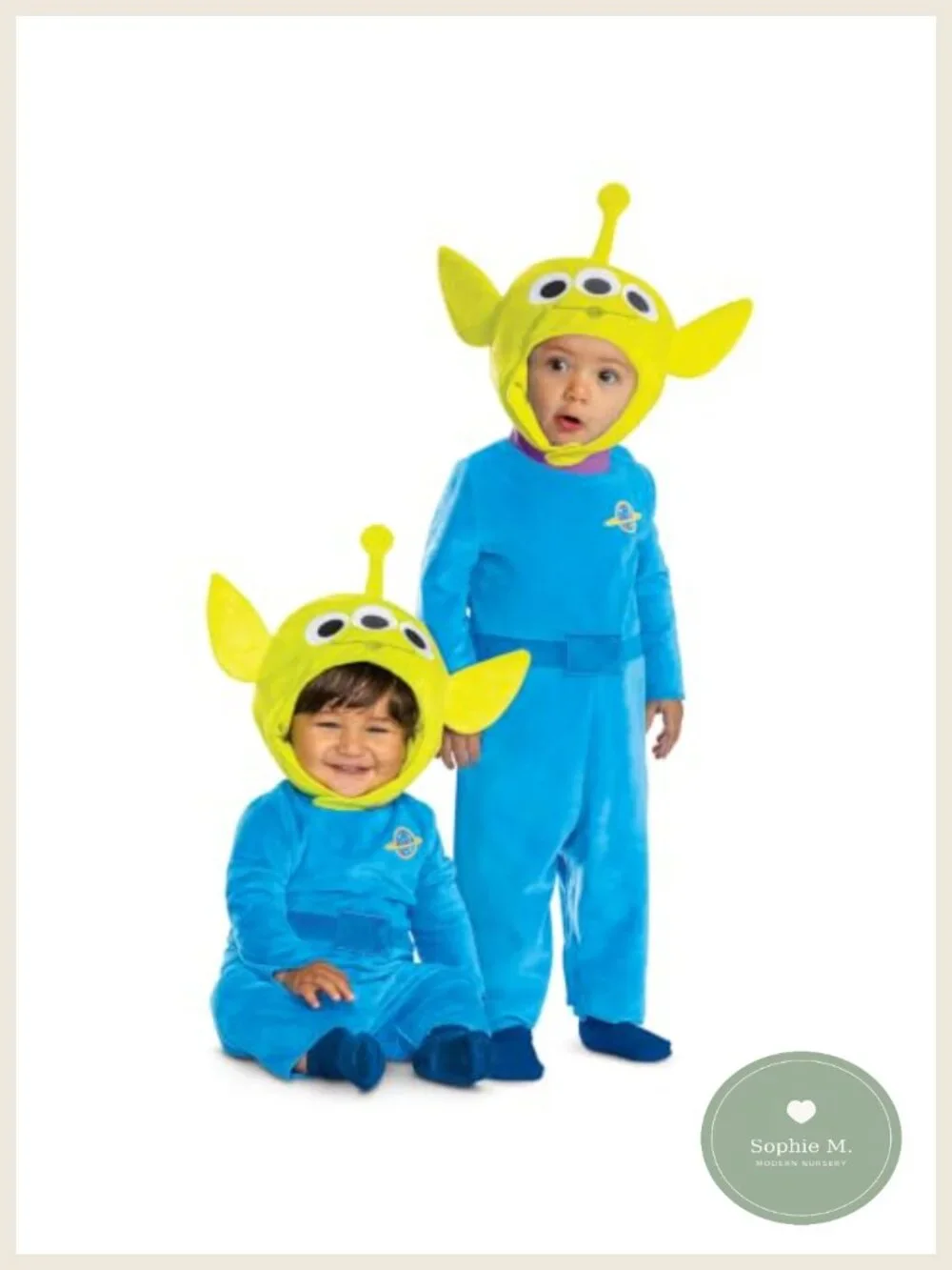Officially Licensed Disney Toy Story Alien Infant Costume Jumpsuit with